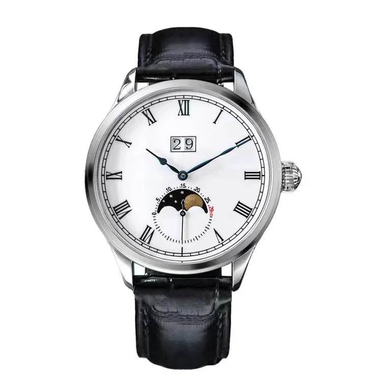 Sugess Moonphase Automatic: Luxury Mechanical Watch with Sapphire Crystal