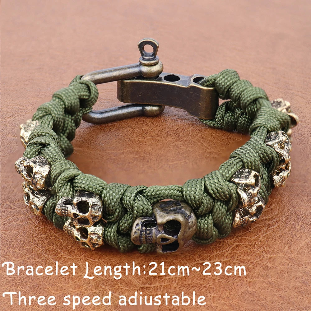 Skull Survival Bracelet