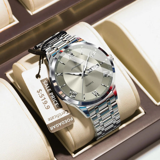 Executive Classic – Roman Dial Steel Edition