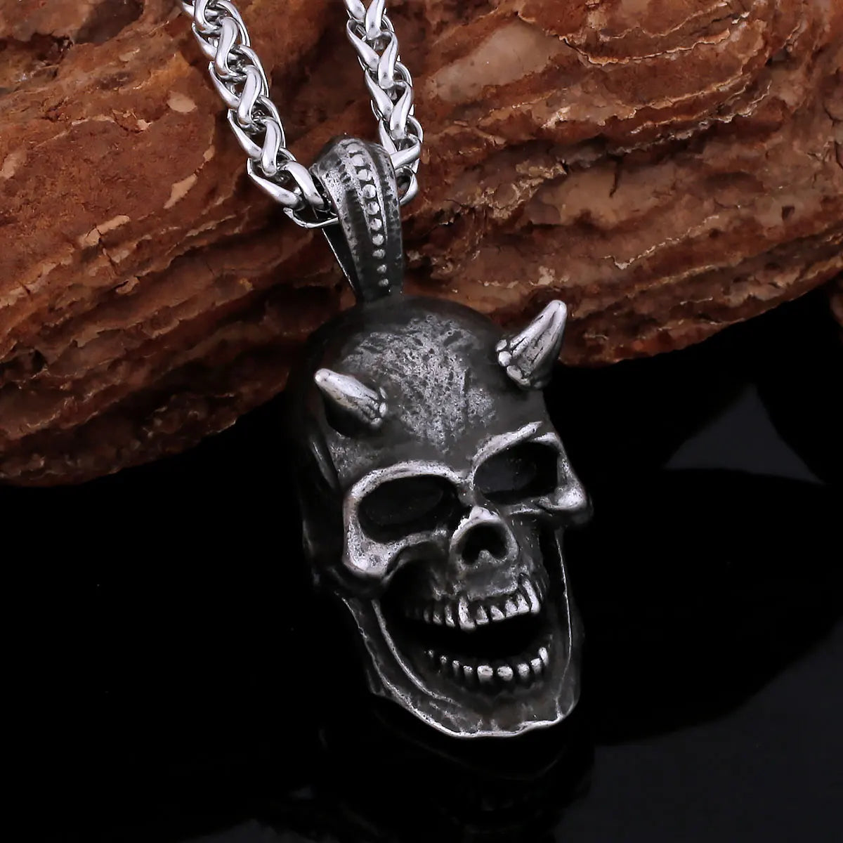 316L Stainless Steel Skull Necklaces