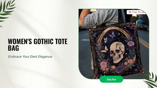 Women's Gothic Tote Bag by@Outfy