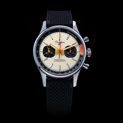 Sugess S387 Mechanical Chronograph – Classic Heritage Luxury Wristwatch