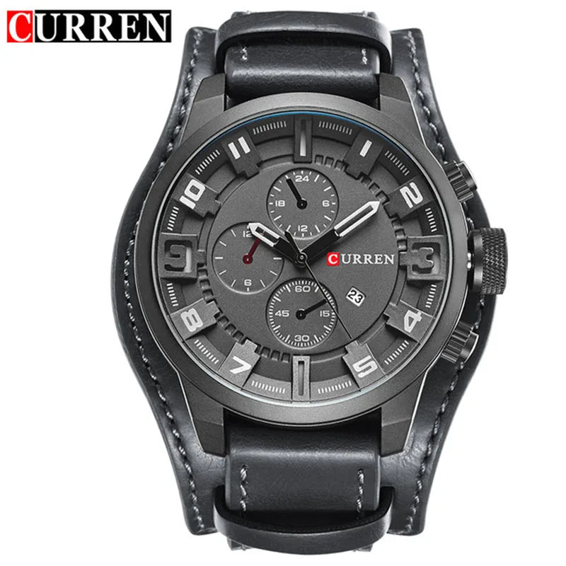 Rugged Military Aesthetic. Bold Commanding Presence