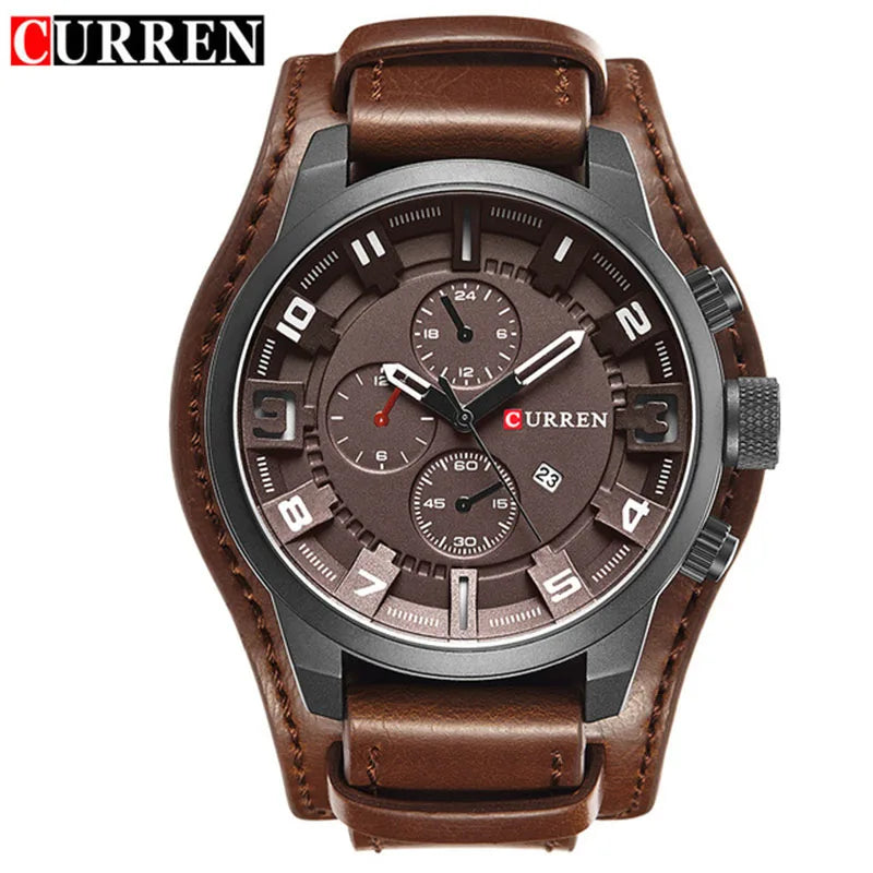 Rugged Military Aesthetic. Bold Commanding Presence