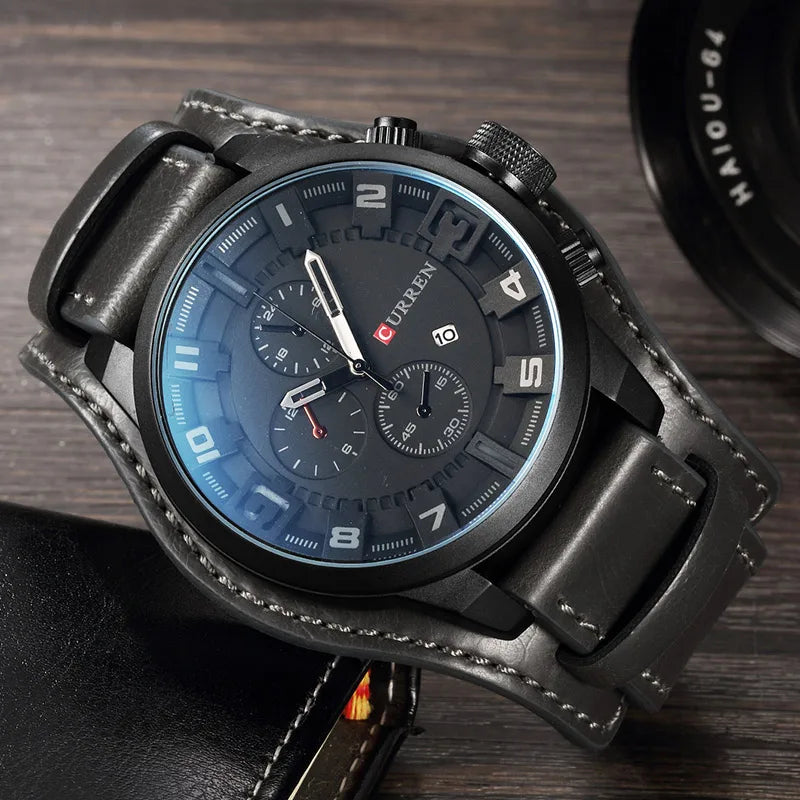 Rugged Military Aesthetic. Bold Commanding Presence