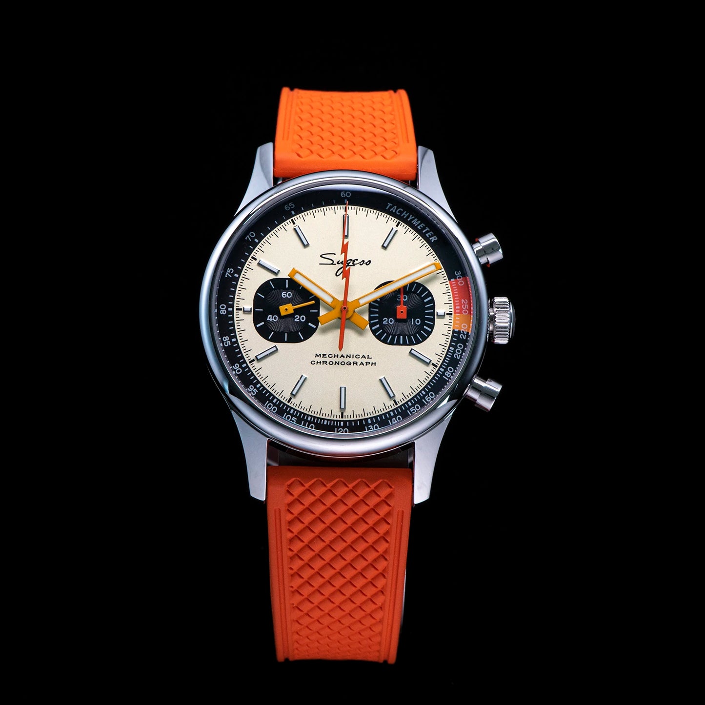 Sugess S387 Mechanical Chronograph – Classic Heritage Luxury Wristwatch