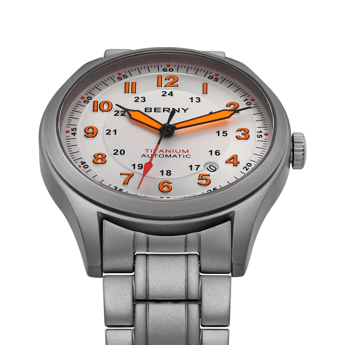 BERNY AMT163MS Titanium Automatic Field Watch