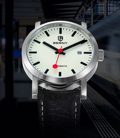 BERNY Heritage Railroad Automatic – Miyota 8215 (Model AM138M-L)