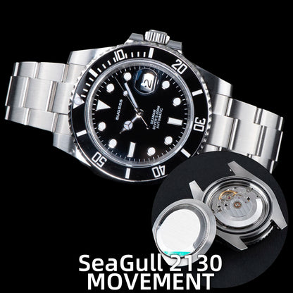 Sugess Ocean Star SU126610LV Automatic Diver – Ceramic Green Bezel 40mm Luxury Sports Watch