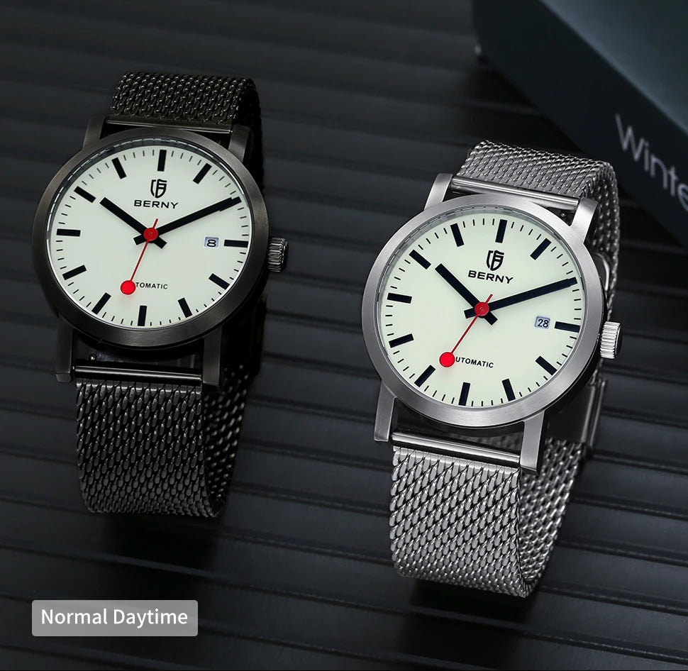 BERNY Heritage Railroad Automatic – Miyota 8215 (Model AM138M-L)