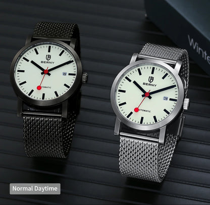 BERNY Heritage Railroad Automatic – Miyota 8215 (Model AM138M-L)