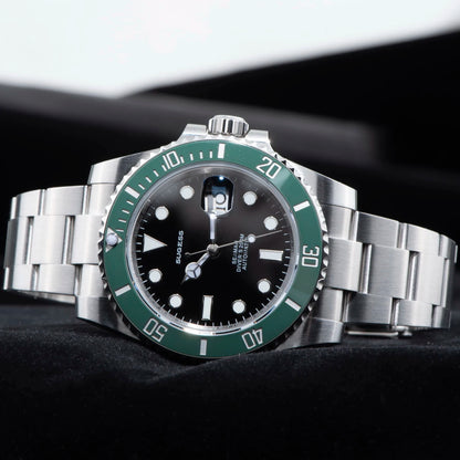 Sugess Ocean Star SU126610LV Automatic Diver – Ceramic Green Bezel 40mm Luxury Sports Watch