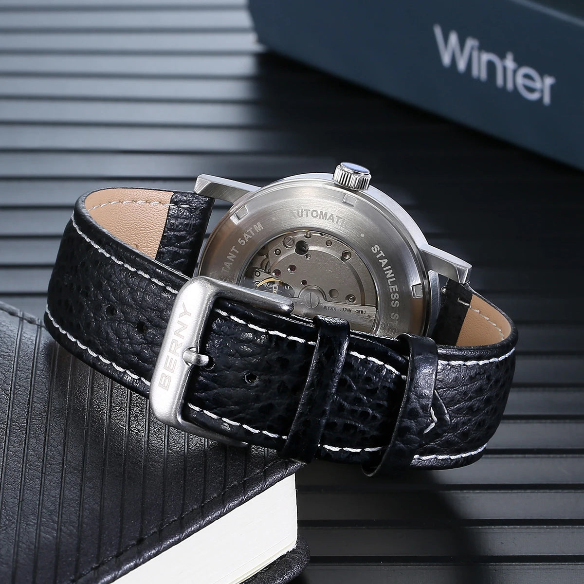 BERNY Heritage Railroad Automatic – Miyota 8215 (Model AM138M-L)