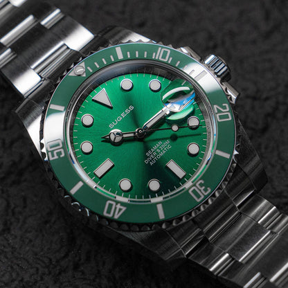 Sugess Ocean Star SU126610LV Automatic Diver – Ceramic Green Bezel 40mm Luxury Sports Watch