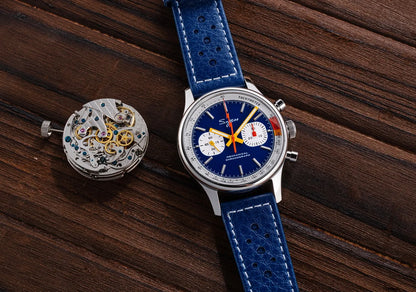 Sugess S365 Chronograph Heritage – 40mm Manual-Wind Mechanical Sports Watch