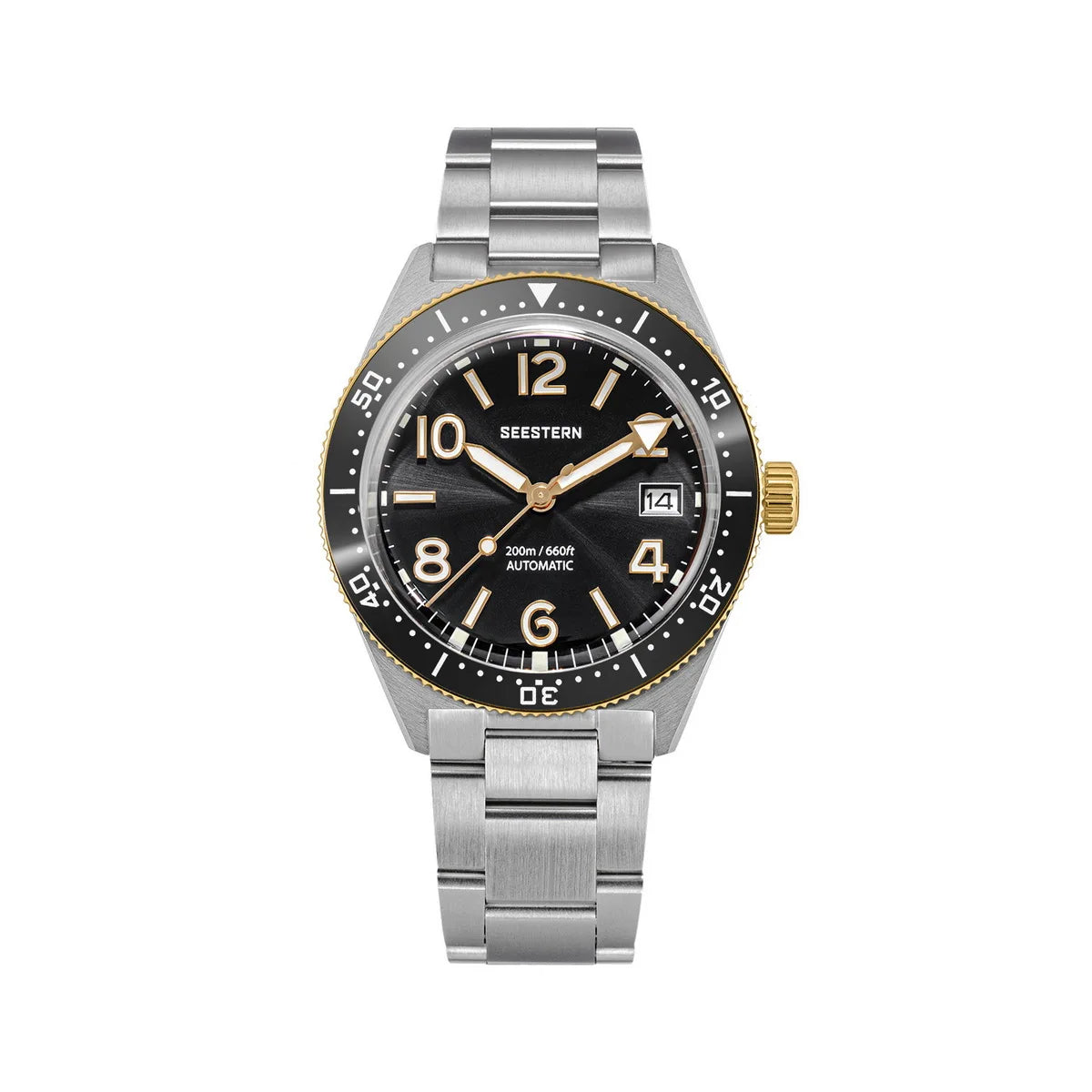 SEESTERN S434 V2 Automatic Diver - Upgraded 39mm Skin Diver