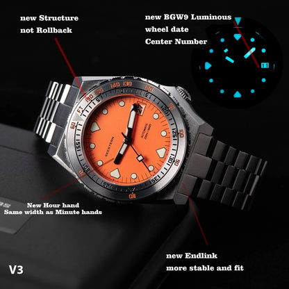 Seestern Heritage Diver – Automatic Professional Wristwatch