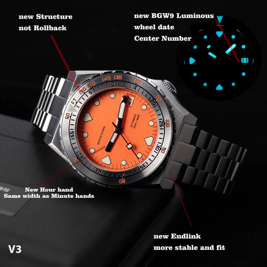 Seestern Heritage Diver – Automatic Professional Wristwatch