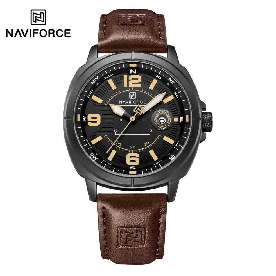 High Quality Quartz Watch Auto Date Display Waterproof