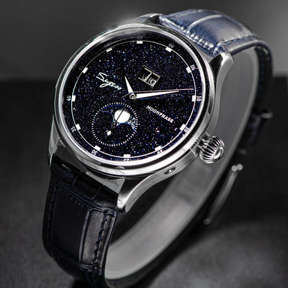Sugess S401B V3 Moonphase Master – Automatic Big Date Aventurine Dial Luxury Watch
