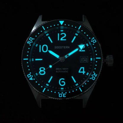 SEESTERN S434 V2 Automatic Diver - Upgraded 39mm Skin Diver