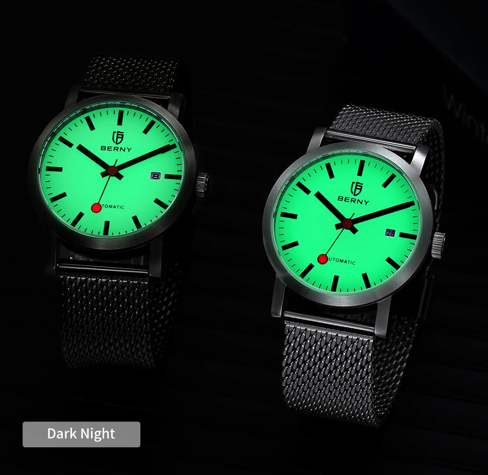 BERNY Heritage Railroad Automatic – Miyota 8215 (Model AM138M-L)