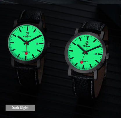 BERNY Heritage Railroad Automatic – Miyota 8215 (Model AM138M-L)