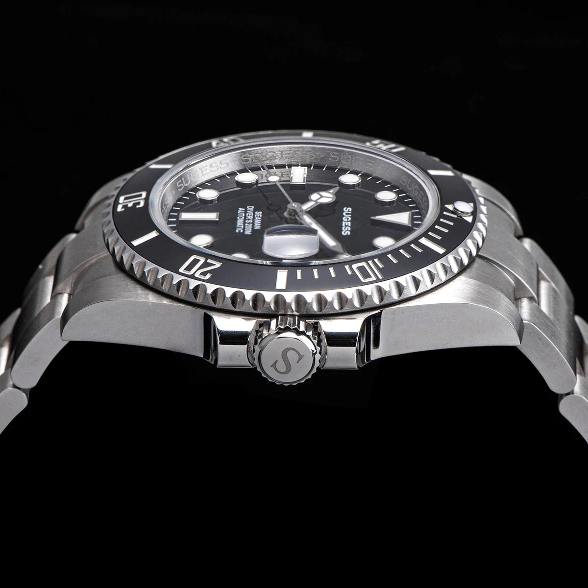 Sugess Ocean Star SU126610LV Automatic Diver – Ceramic Green Bezel 40mm Luxury Sports Watch