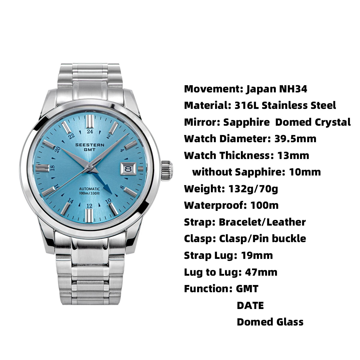 Seestern Heritage GMT – Automatic