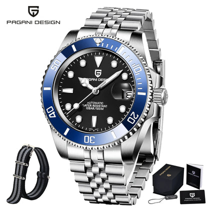 Pagani Design PD1661  – Automatic, Sapphire & 100M Water Resistant Heritage Diver