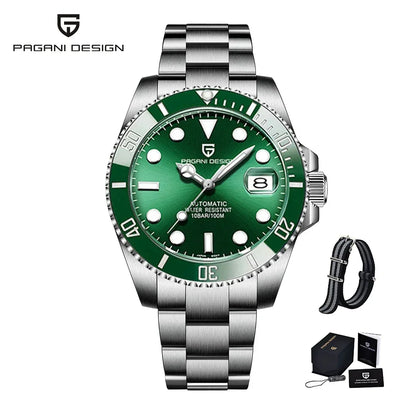 Pagani Design PD1661  – Automatic, Sapphire & 100M Water Resistant Heritage Diver