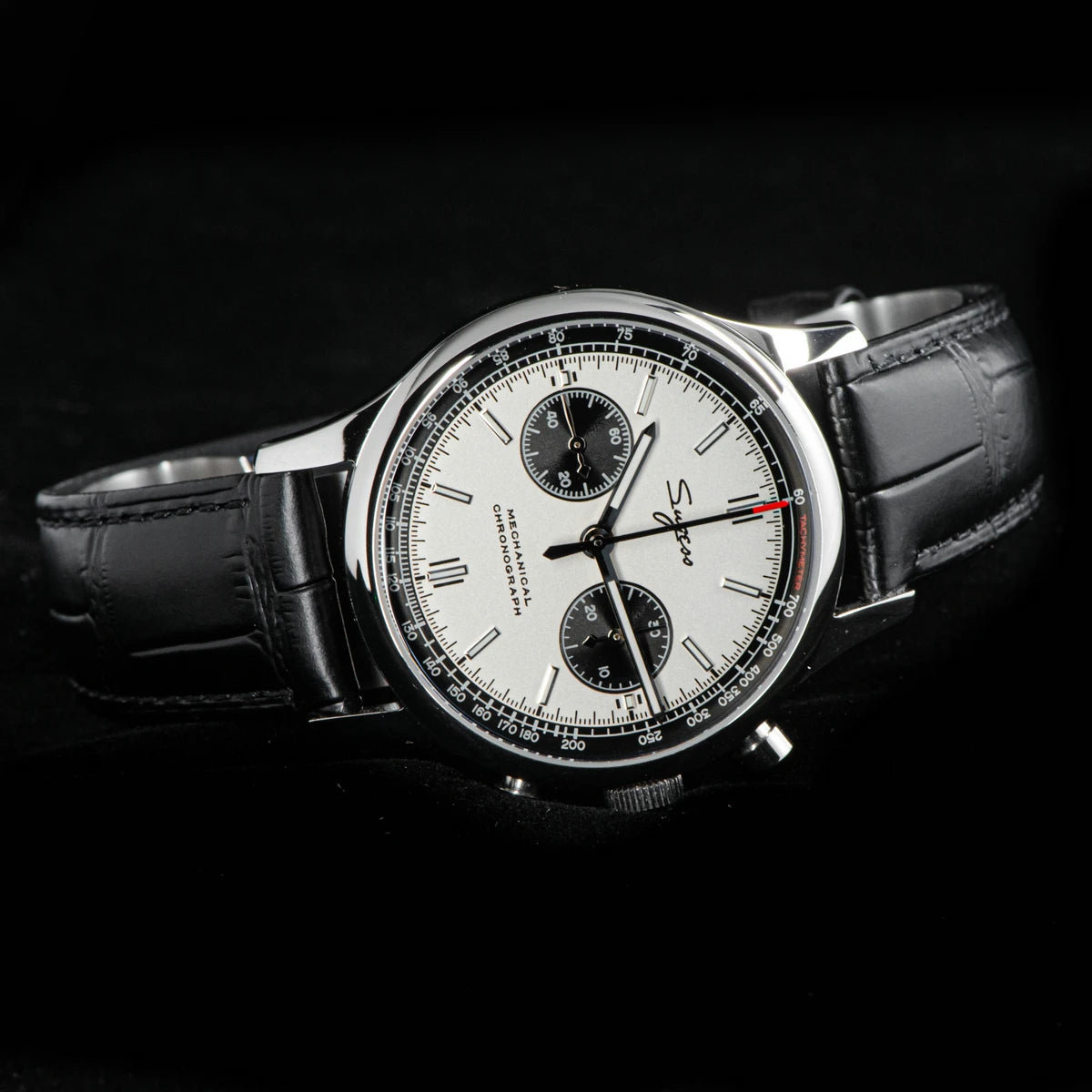 Sugess 1963 Chronograph 40mm | Mechanical Pilot Watch with Seagull ST19 Movement