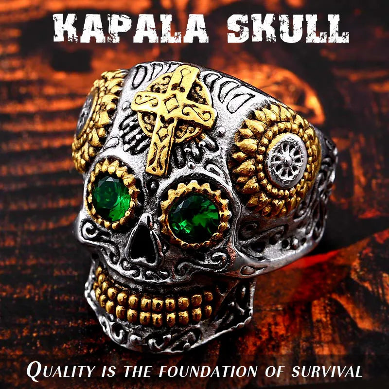 High Art 316L Stainless Steel Skull Rings