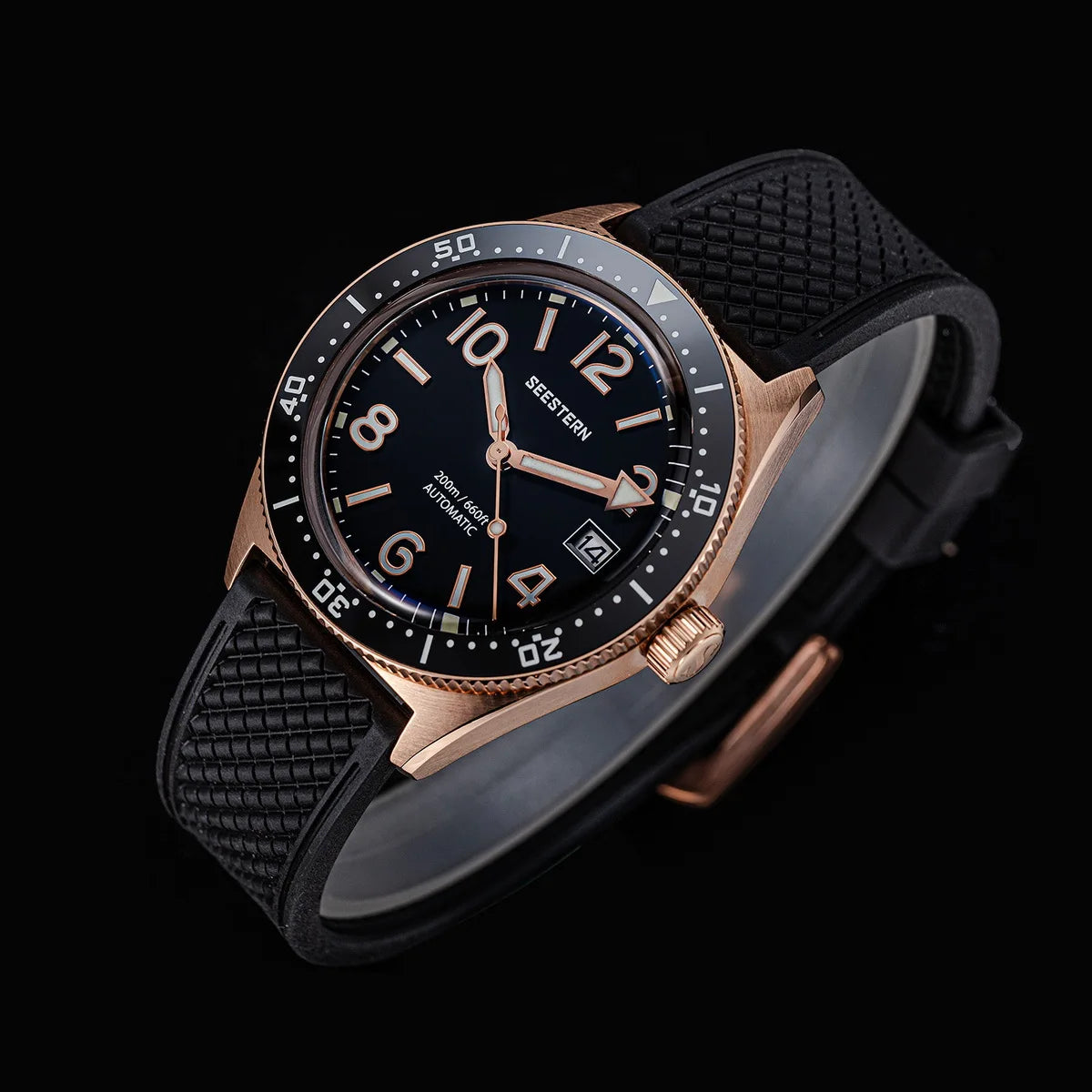 SEESTERN S434 V2 Automatic Diver - Upgraded 39mm Skin Diver