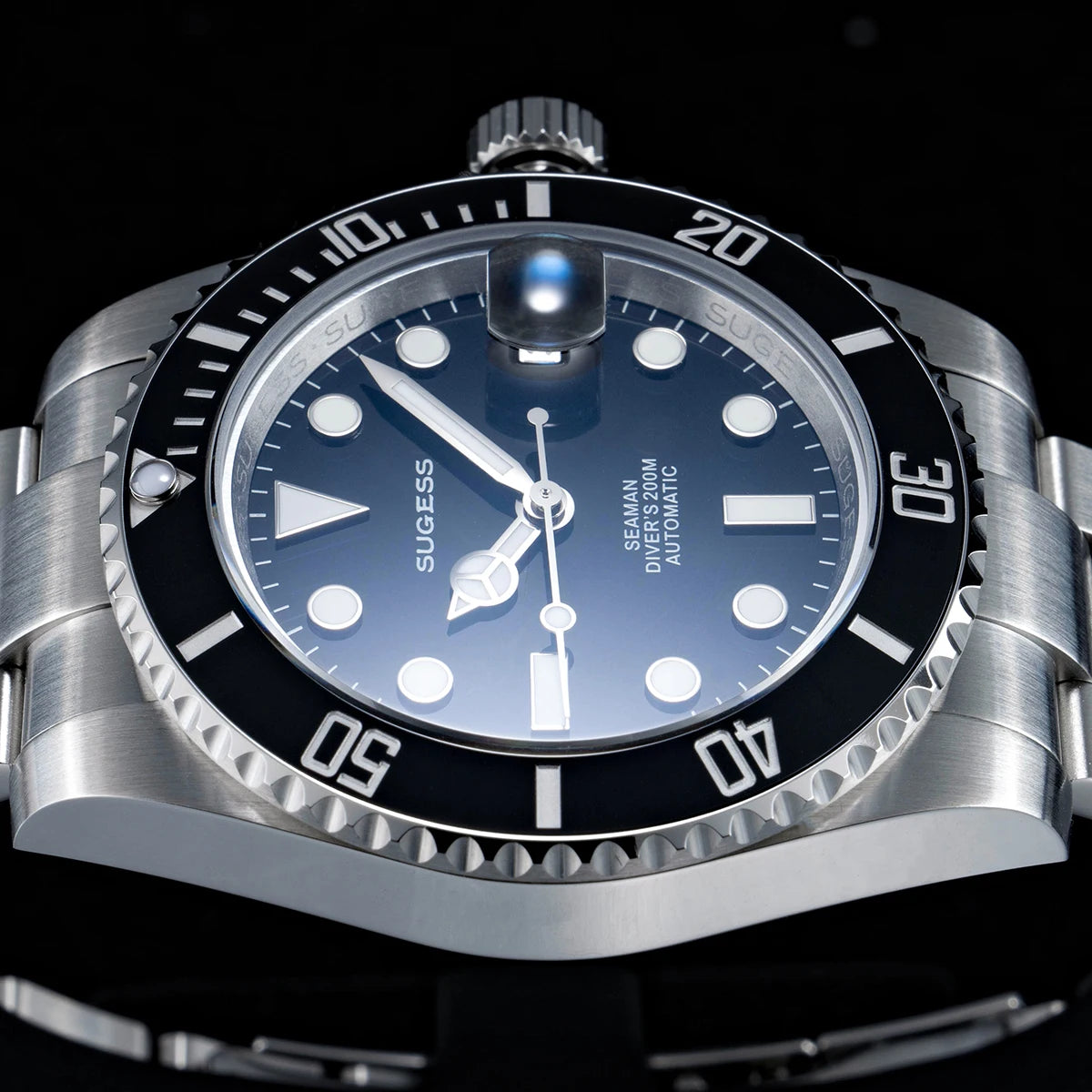 Sugess Ocean Star SU126610LV Automatic Diver – Ceramic Green Bezel 40mm Luxury Sports Watch