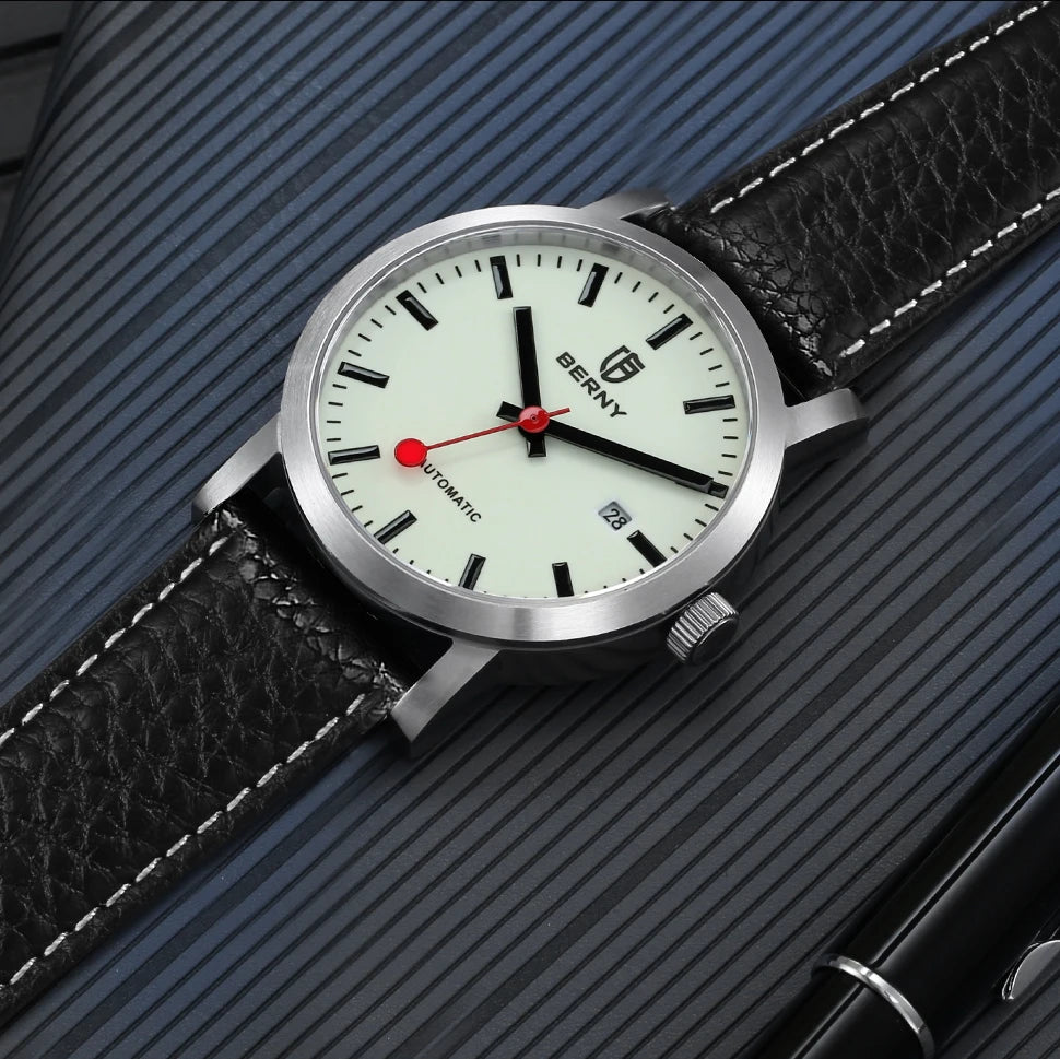 BERNY Heritage Railroad Automatic – Miyota 8215 (Model AM138M-L)