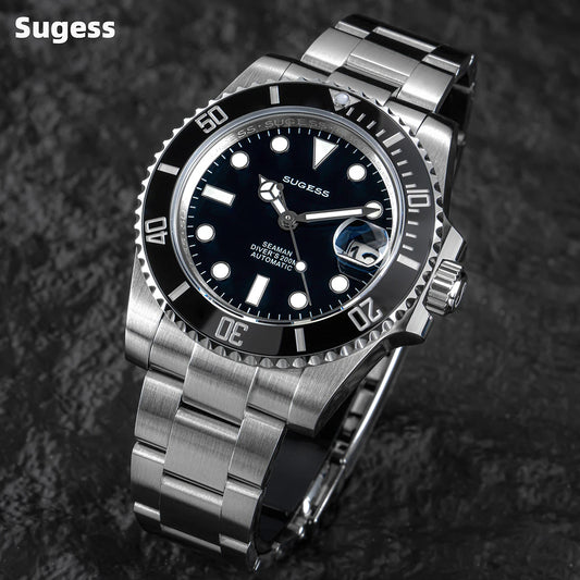 Sugess Ocean Star SU126610LV Automatic Diver – Ceramic Green Bezel 40mm Luxury Sports Watch