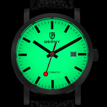 BERNY Heritage Railroad Automatic – Miyota 8215 (Model AM138M-L)