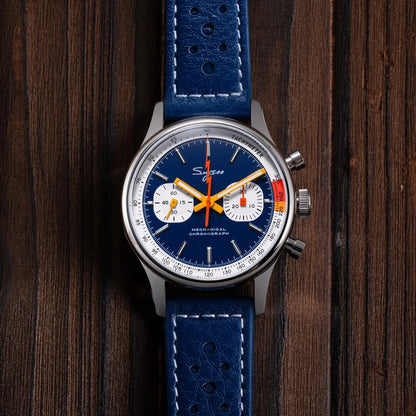 Sugess S365 Chronograph Heritage – 40mm Manual-Wind Mechanical Sports Watch