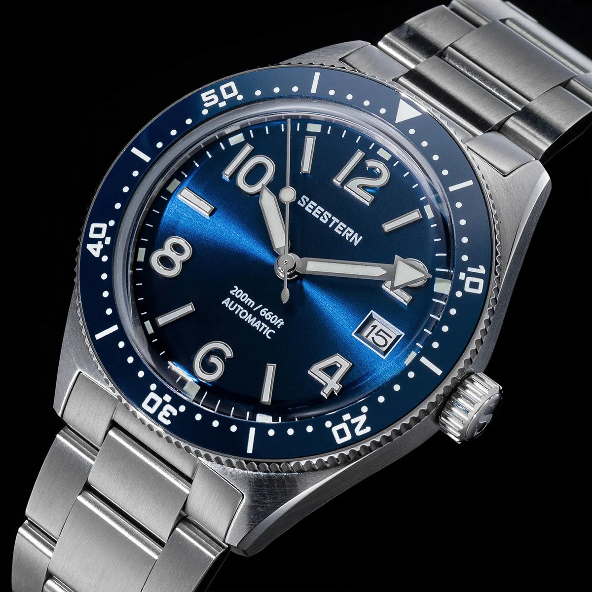 SEESTERN S434 V2 Automatic Diver - Upgraded 39mm Skin Diver