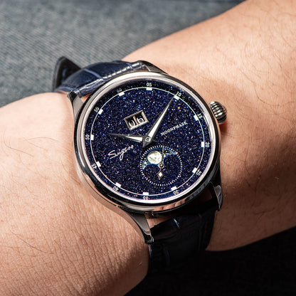 Sugess S401B V3 Moonphase Master – Automatic Big Date Aventurine Dial Luxury Watch