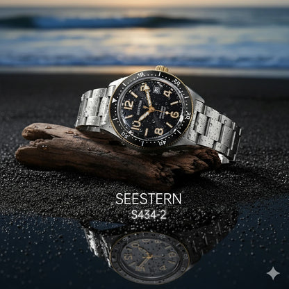 SEESTERN S434 V2 Automatic Diver - Upgraded 39mm Skin Diver