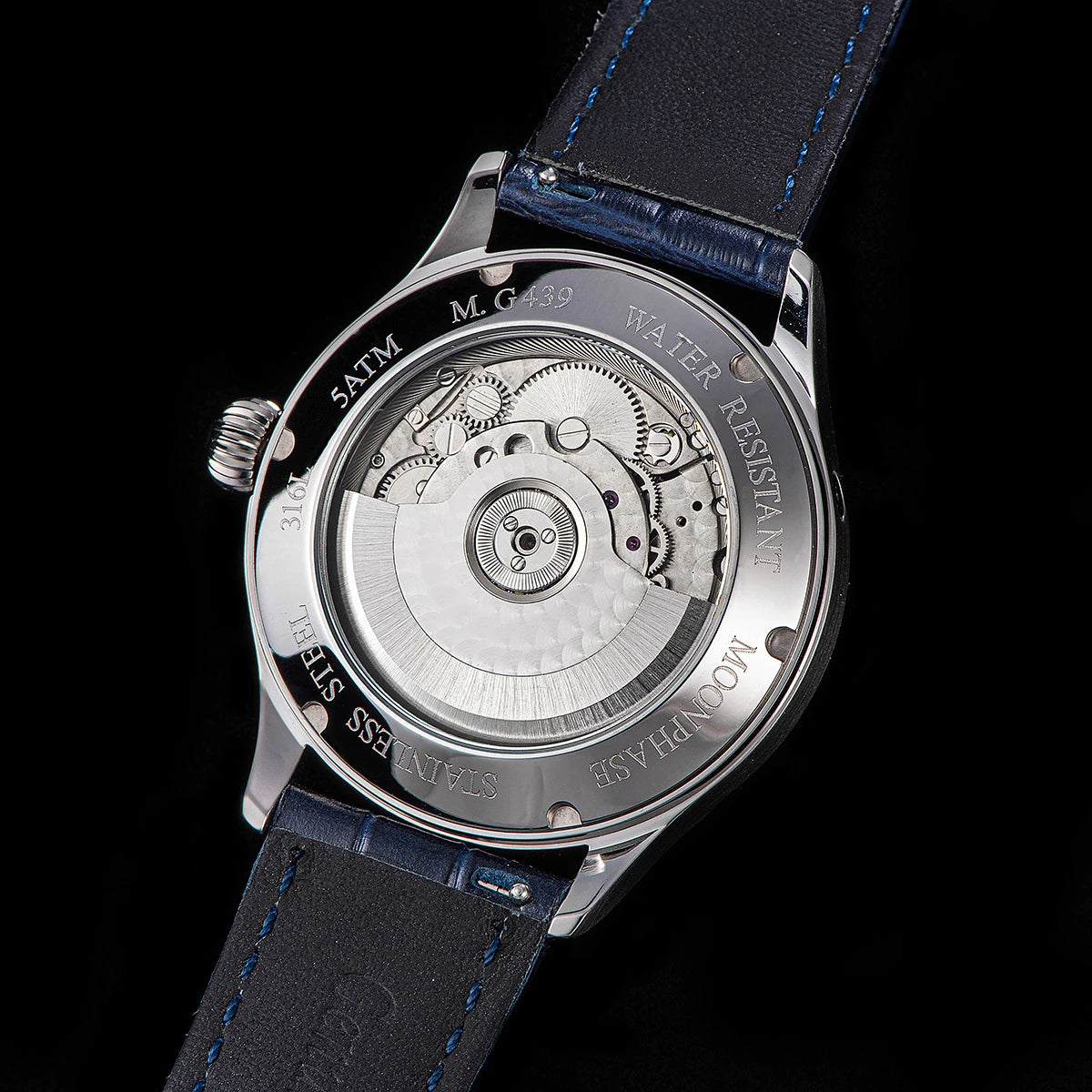 Sugess S401B V3 Moonphase Master – Automatic Big Date Aventurine Dial Luxury Watch