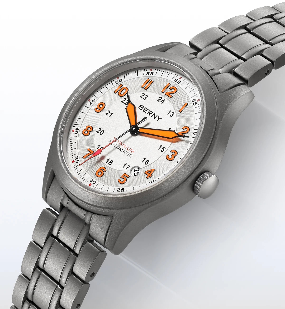 BERNY AMT163MS Titanium Automatic Field Watch