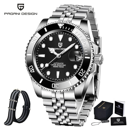 Pagani Design PD1661  – Automatic, Sapphire & 100M Water Resistant Heritage Diver
