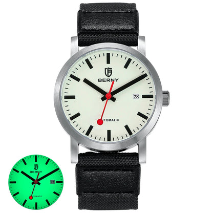 BERNY Heritage Railroad Automatic – Miyota 8215 (Model AM138M-L)