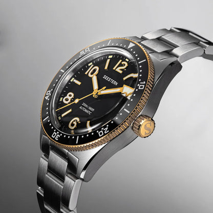 SEESTERN S434 V2 Automatic Diver - Upgraded 39mm Skin Diver