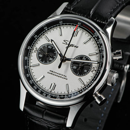 Sugess 1963 Chronograph 40mm | Mechanical Pilot Watch with Seagull ST19 Movement