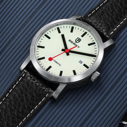 BERNY Heritage Railroad Automatic – Miyota 8215 (Model AM138M-L)