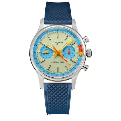 Sugess S387 Mechanical Chronograph – Classic Heritage Luxury Wristwatch